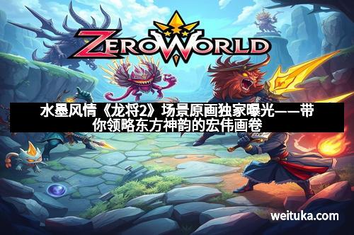 水墨风情《龙将2》场景原画独家曝光——带你领略东方神韵的宏伟画卷